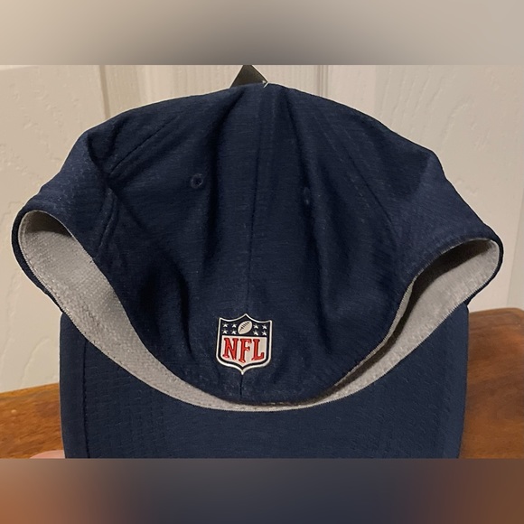 Seattle Seahawks Hat Cap New Era 59Fifty Blue Green Honeycomb SZ M/L NEW - Picture 7 of 13